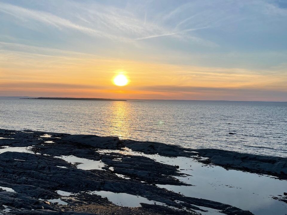 Couché de soleil 9 Mai 2022 Le 87 au FLEUVE