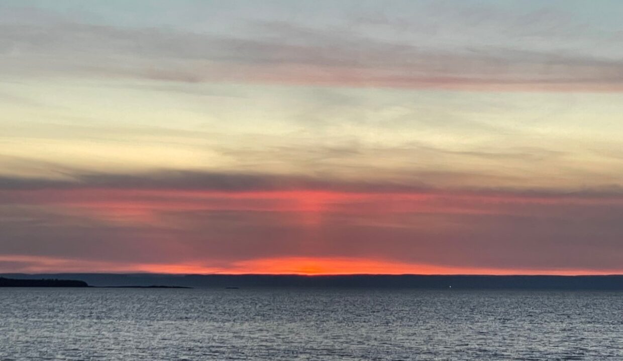 Couché de soleil 9 Mai 2022 Le 87 au FLEUVE rouge