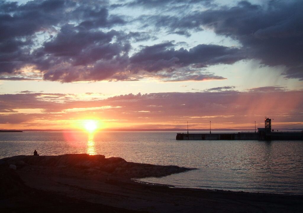 Quai couhe de soleil